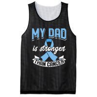 My Dad Is Stronger Than Cancer Prostate Cancer Awareness Mesh Reversible Basketball Jersey Tank