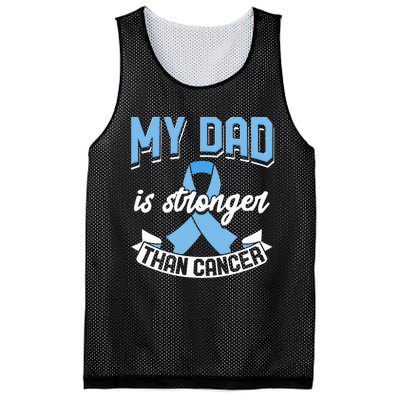 My Dad Is Stronger Than Cancer Prostate Cancer Awareness Mesh Reversible Basketball Jersey Tank