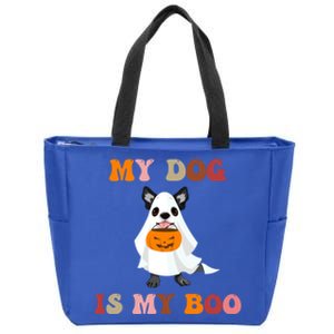 My Dog Is My Boo Great Gift Zip Tote Bag