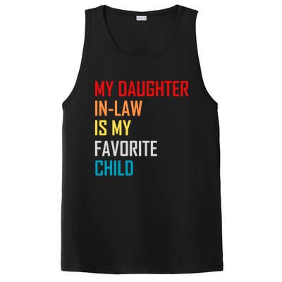 My Daughter In Law Is My Favorite Child Funny Father Day PosiCharge Competitor Tank