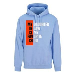 My Daughter In Law Is My Favorite Child Replaced Son Funny Unisex Surf Hoodie