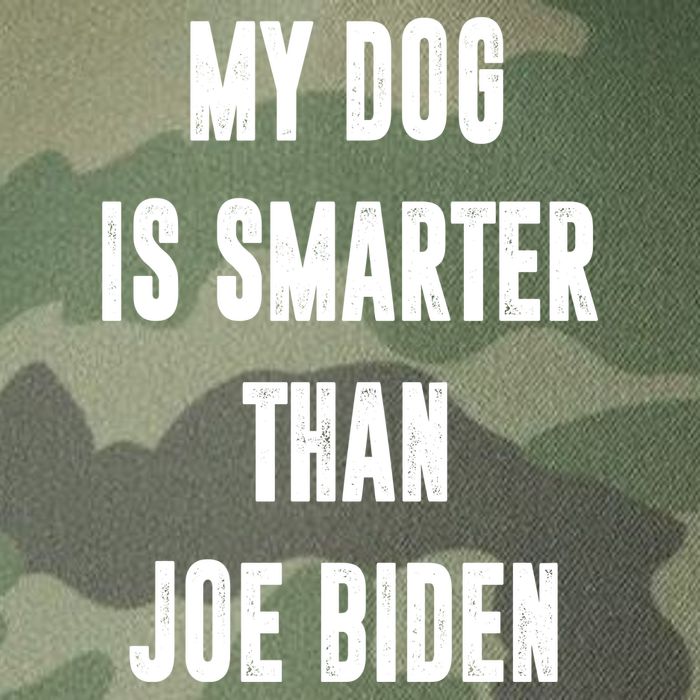 My Dog Is Smarter Than Joe Biden Funny Legacy Tie Dye Trucker Hat