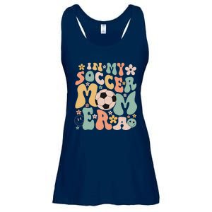 Mothers Day In My Soccer Mom Era Groovy Soccer Mom Life Ladies Essential Flowy Tank