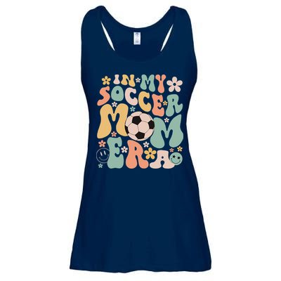 Mothers Day In My Soccer Mom Era Groovy Soccer Mom Life Ladies Essential Flowy Tank