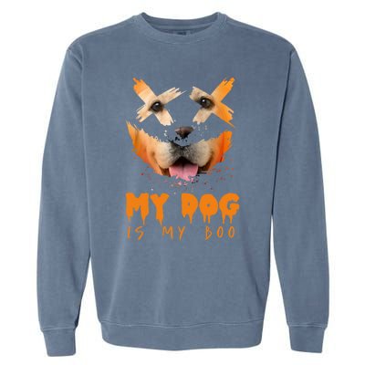 My Dog Is My Boo And Halloween Costume Idea Labrador Retriever Cool Gift Garment-Dyed Sweatshirt