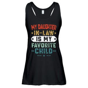 My Daughter In Law Is My Favorite Child Funny Family Gifts Ladies Essential Flowy Tank