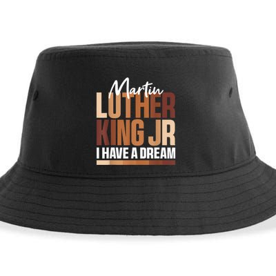 Mlk Day I Have A Dream Black History Month Blm Sustainable Bucket Hat