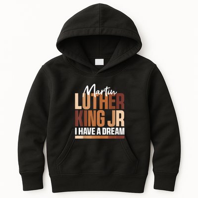 Mlk Day I Have A Dream Black History Month Blm Kids Hoodie