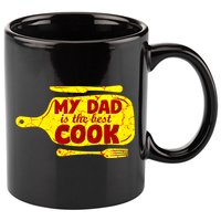 My Dad Is The Best Cook Cooking Chef Daddy Hero Father Gift 11oz C Handle Ceramic Mug