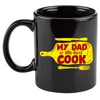 My Dad Is The Best Cook Cooking Chef Daddy Hero Father Gift 11oz C Handle Ceramic Mug