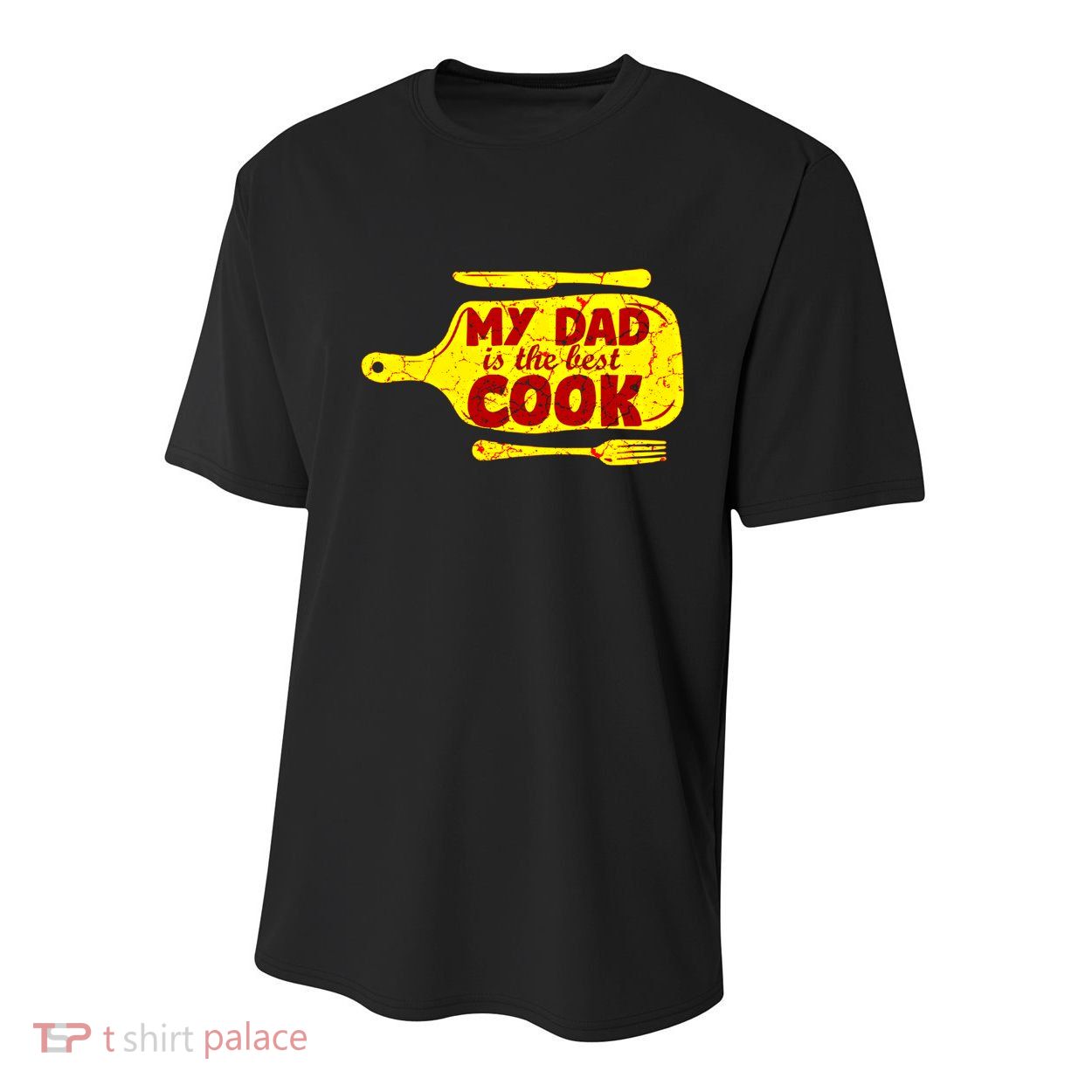 My Dad Is The Best Cook Cooking Chef Daddy Hero Father Gift Youth Performance Sprint T-Shirt