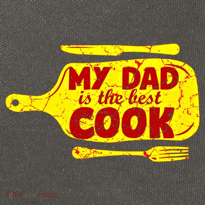My Dad Is The Best Cook Cooking Chef Daddy Hero Father Gift Cotton Canvas Backpack