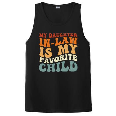 My Daughter In Law Is My Favorite Child Funny Fathers Day PosiCharge Competitor Tank