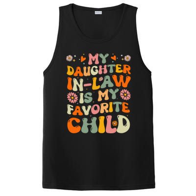 My Daughter In Law Is My Favorite Child Funny Fathers Day PosiCharge Competitor Tank