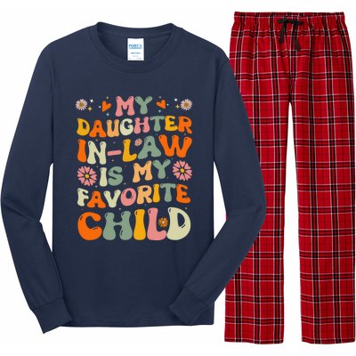 My Daughter In Law Is My Favorite Child Funny Fathers Day Long Sleeve Pajama Set