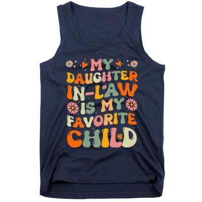 My Daughter In Law Is My Favorite Child Funny Fathers Day Tank Top