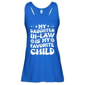 My Daughter In Law Is My Favorite Child Funny Fathers Day Ladies Essential Flowy Tank