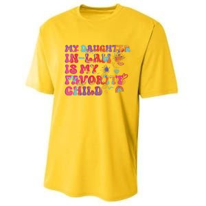 My Daughter In Law Is My Favorite Child Funny Family Performance Sprint T-Shirt