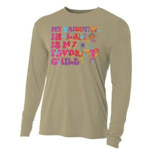 My Daughter In Law Is My Favorite Child Funny Family Cooling Performance Long Sleeve Crew