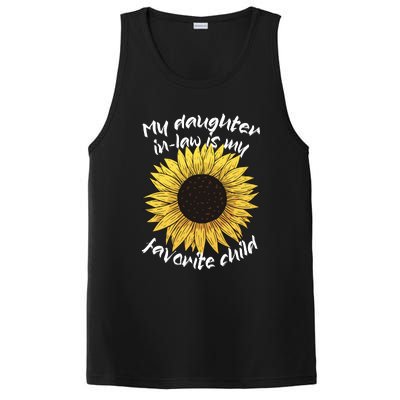 My Daughter In Law Is My Favorite Child Family Sunflower PosiCharge Competitor Tank