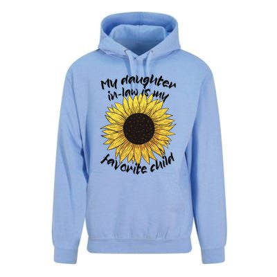 My Daughter In Law Is My Favorite Child Family Sunflower Unisex Surf Hoodie