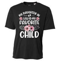 My Daughter In Law Is My Favorite Child Funny Fathers Day Cooling Performance Crew T-Shirt