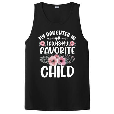 My Daughter In Law Is My Favorite Child Funny Fathers Day PosiCharge Competitor Tank