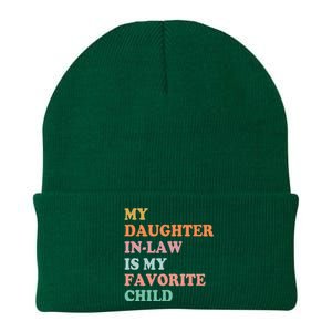 My Daughter In Law Is My Favorite Child Mother In Law Day Knit Cap Winter Beanie