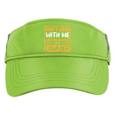 My Daughter Is A Lawyer Gift Adult Drive Performance Visor