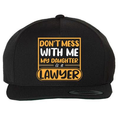 My Daughter Is A Lawyer Gift Wool Snapback Cap