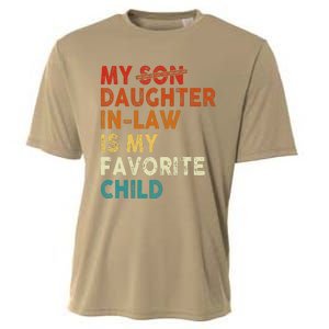 My Daughter In Law Is My Favorite Child Funny Replaced Son Cooling Performance Crew T-Shirt