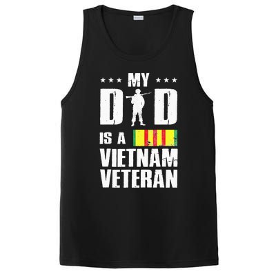 My Dad Is A Vietnam Veteran PosiCharge Competitor Tank