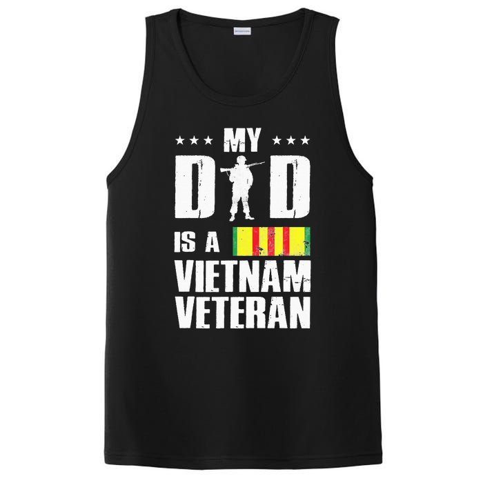 My Dad Is A Vietnam Veteran PosiCharge Competitor Tank