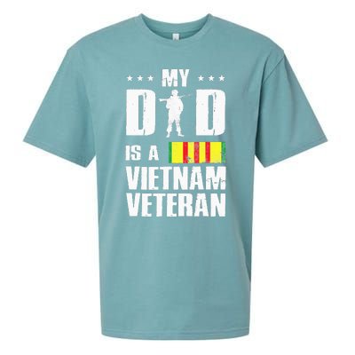 My Dad Is A Vietnam Veteran Sueded Cloud Jersey T-Shirt