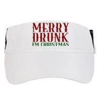 Merry Drunk Im Christmas Funny Holiday Adult Drive Performance Visor