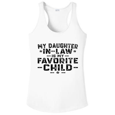 My Daughter In Law Is My Favorite Child Ladies PosiCharge Competitor Racerback Tank