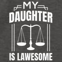 My Daughter Is Lawesome Daughter Lawyer Law Student Vector Backpack