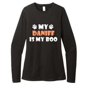 My Daniff Is My Boo Halloween Dog Owner Gift Womens CVC Long Sleeve Shirt