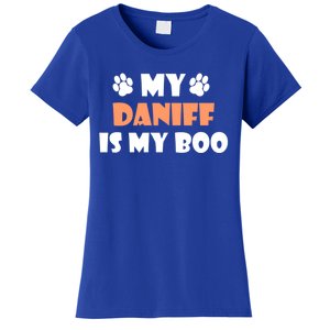 My Daniff Is My Boo Halloween Dog Owner Gift Women's T-Shirt