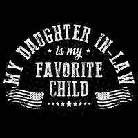 My Daughter In Law Is My Favorite Child Usa Flag Cooling Performance Crew T-Shirt