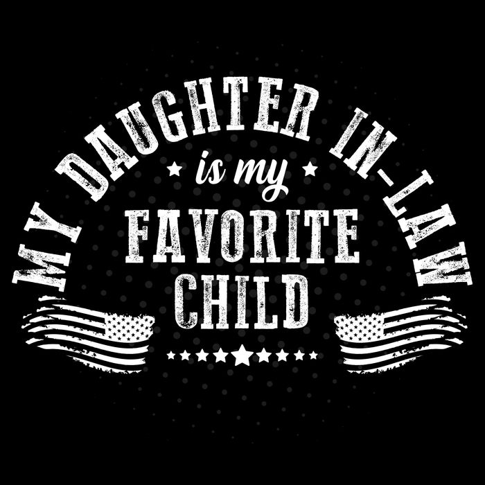 My Daughter In Law Is My Favorite Child Usa Flag Cooling Performance Crew T-Shirt