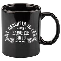 My Daughter In Law Is My Favorite Child Usa Flag 11oz C Handle Ceramic Mug