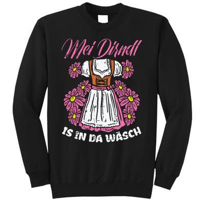 Mei Dirndl In Da Wasch Oktoberfest Funny German Girls Sweatshirt