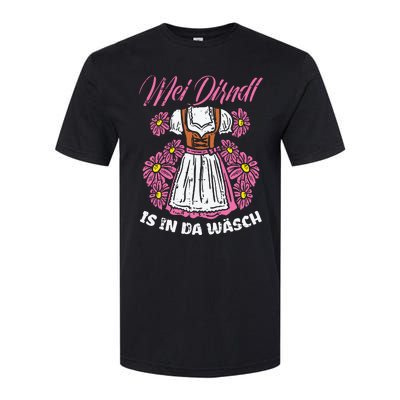 Mei Dirndl In Da Wasch Oktoberfest Funny German Girls Softstyle® CVC T-Shirt