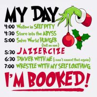 My Day Im Booked Funny Christmas Holiday Cool Comfort Performance Bucket Hat