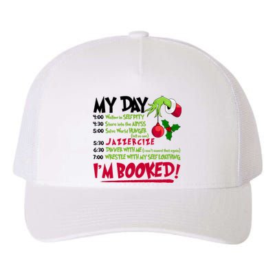 My Day Im Booked Funny Christmas Holiday Yupoong Adult 5-Panel Trucker Hat