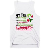 My Day Im Booked Funny Christmas Holiday Tank Top