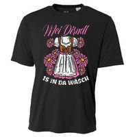 Mei Dirndl In Da Wasch Oktoberfest Funny German Cooling Performance Crew T-Shirt