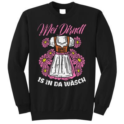 Mei Dirndl In Da Wasch Oktoberfest Funny German Sweatshirt