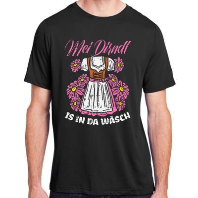 Mei Dirndl In Da Wasch Oktoberfest Funny German Adult ChromaSoft Performance T-Shirt